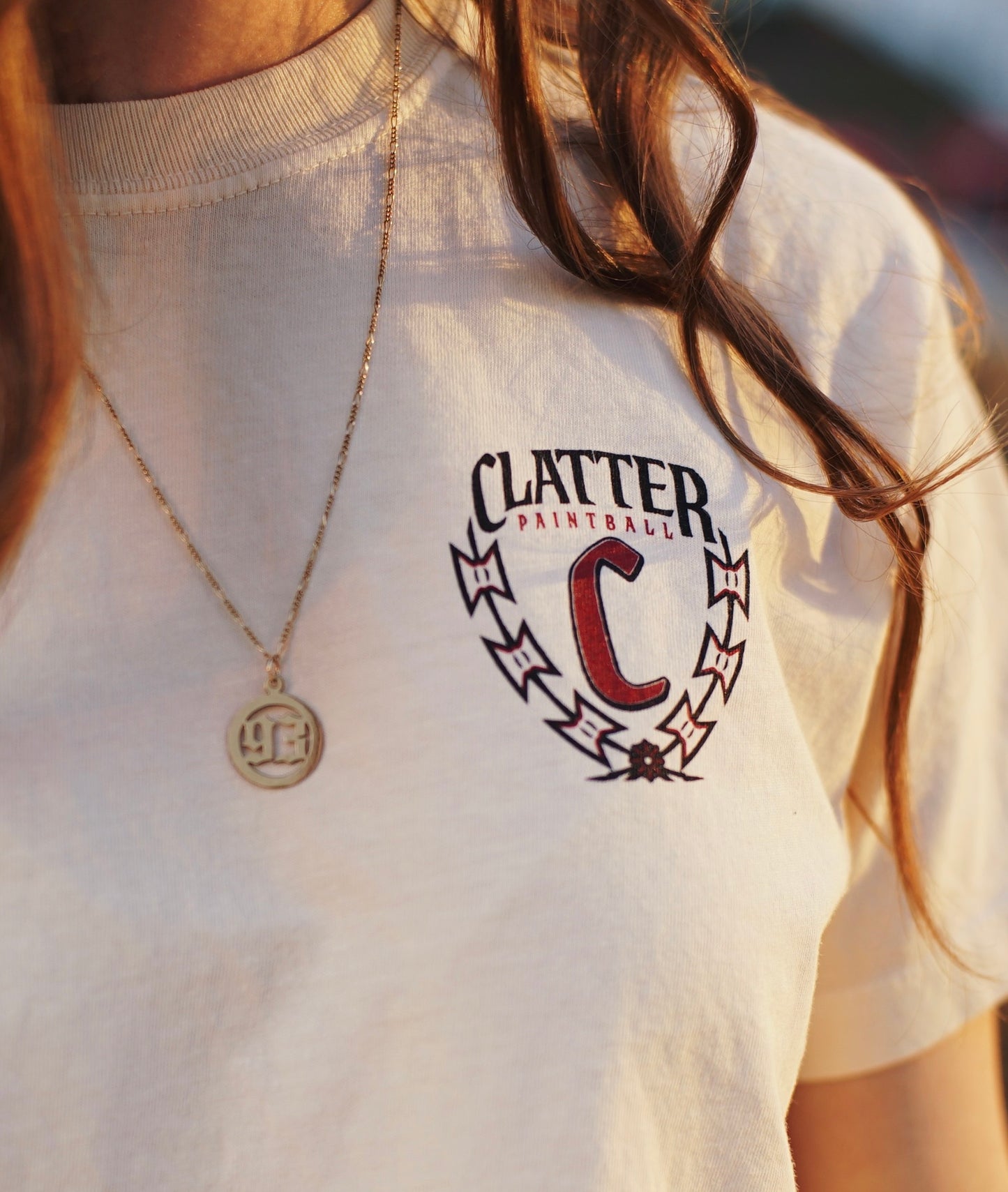 Laurel tee womens model close