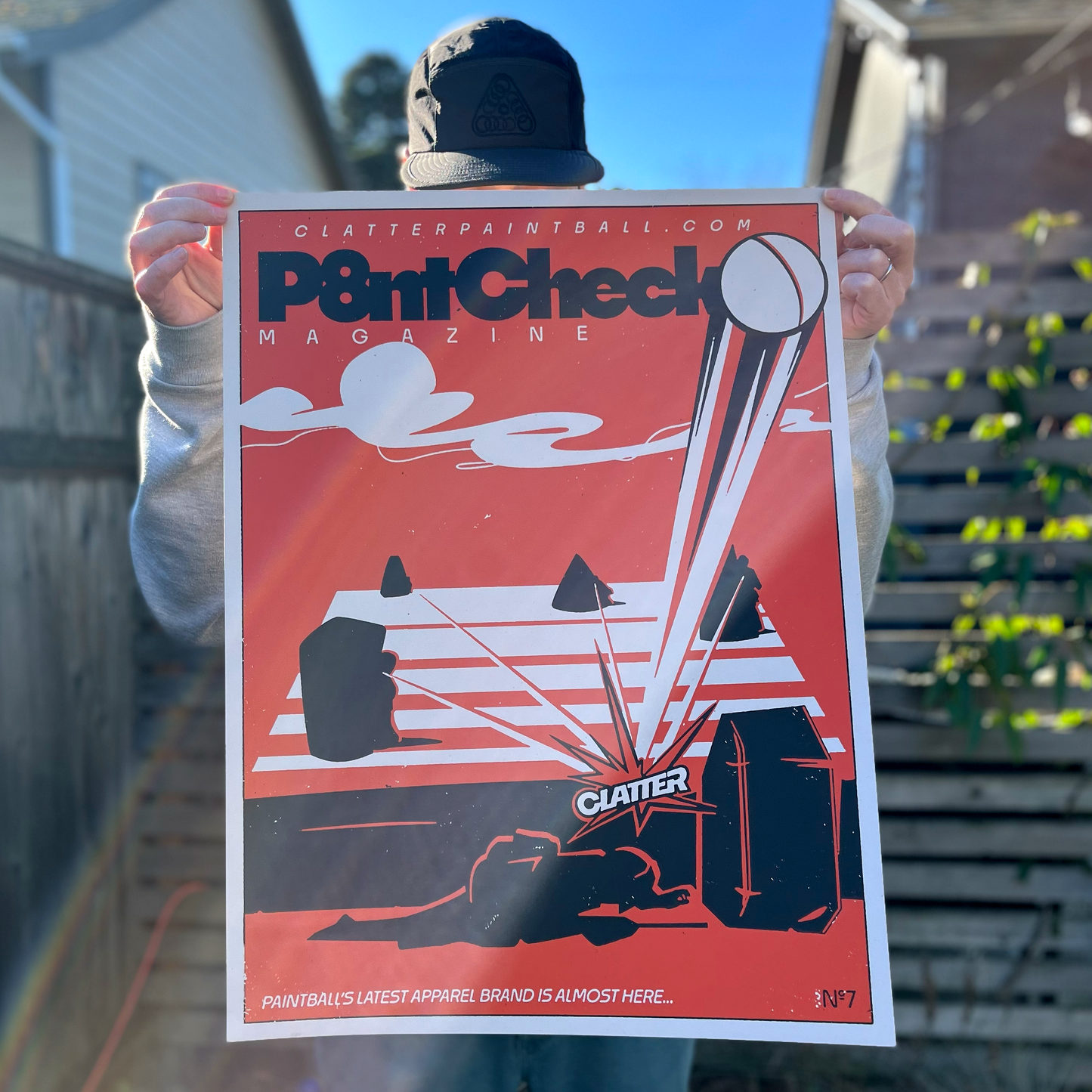 P8ntCheck Poster Red