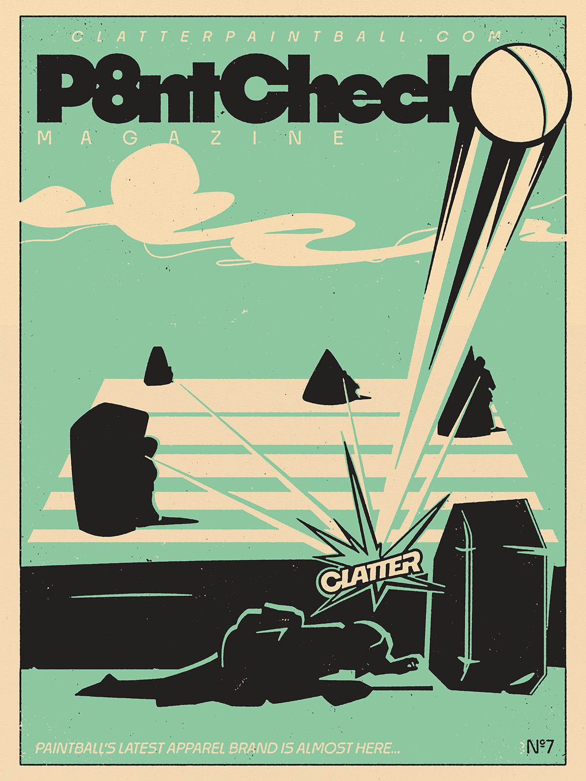 P8ntCheck Poster Teal