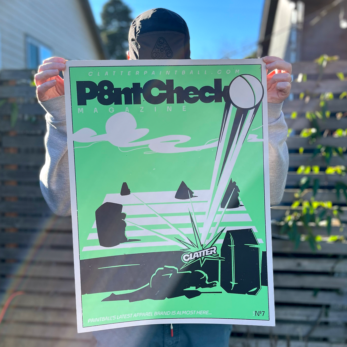 P8ntCheck Poster Teal