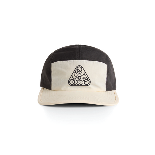 5 panel hat white 
