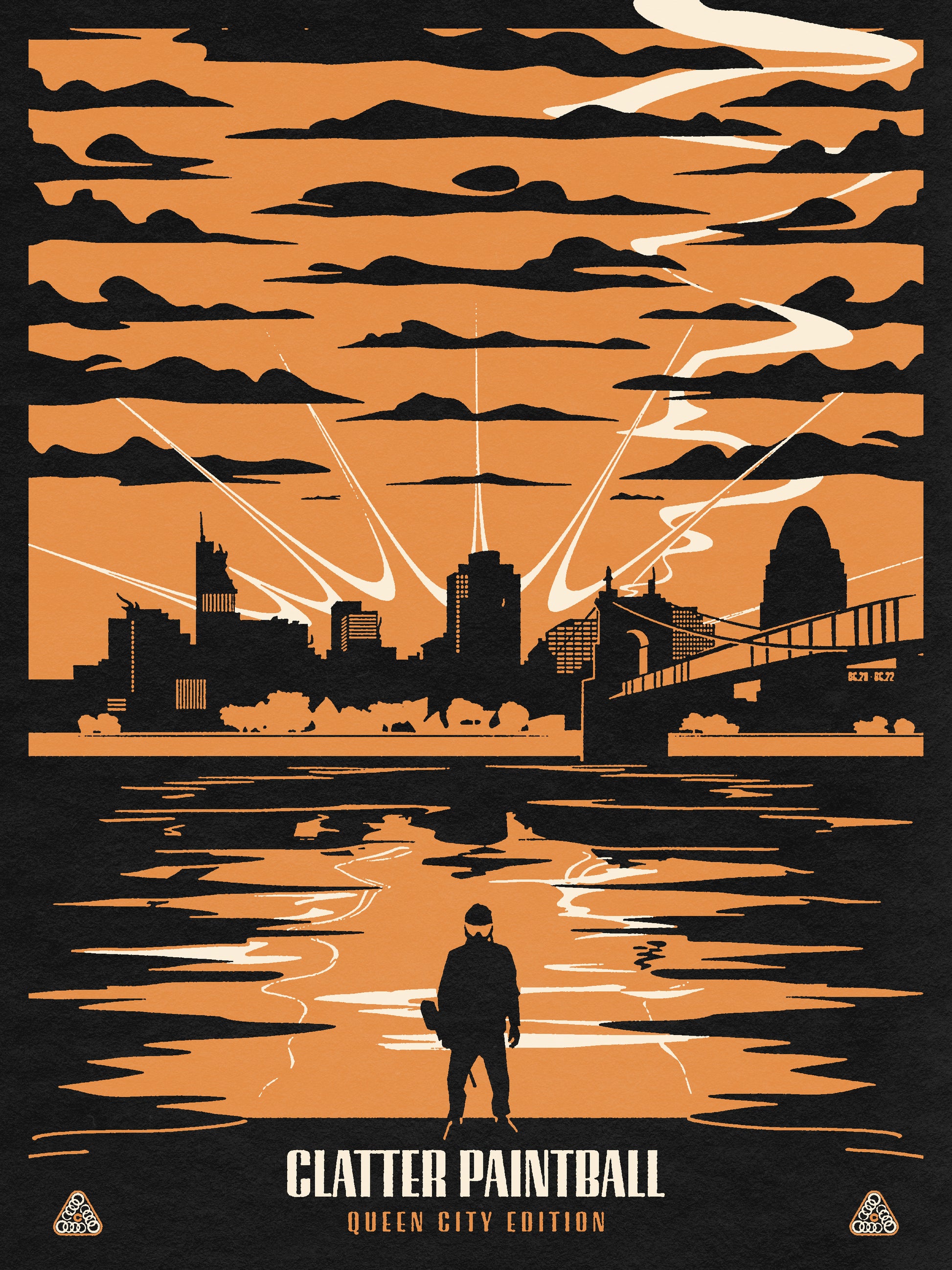 Cincinnati Paintball Poster