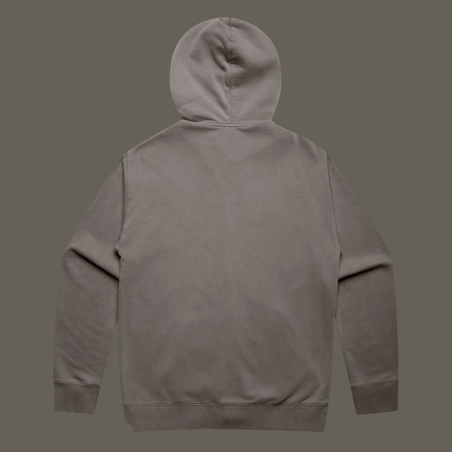 Zip Hood - Faded Grey